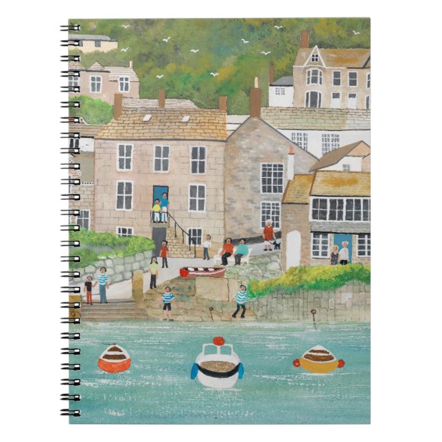 The Wharf at Mousehole Notebook (Front)
