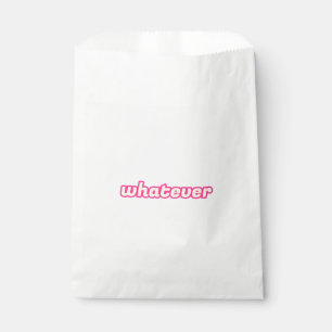 The 'Whatever' Art Favour Bag