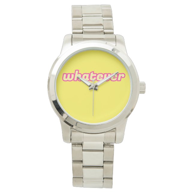 The 'Whatever' Art Watch (Front)