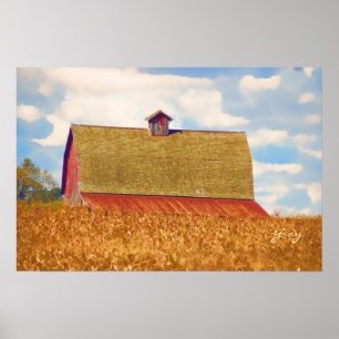 The Wheat Field Poster