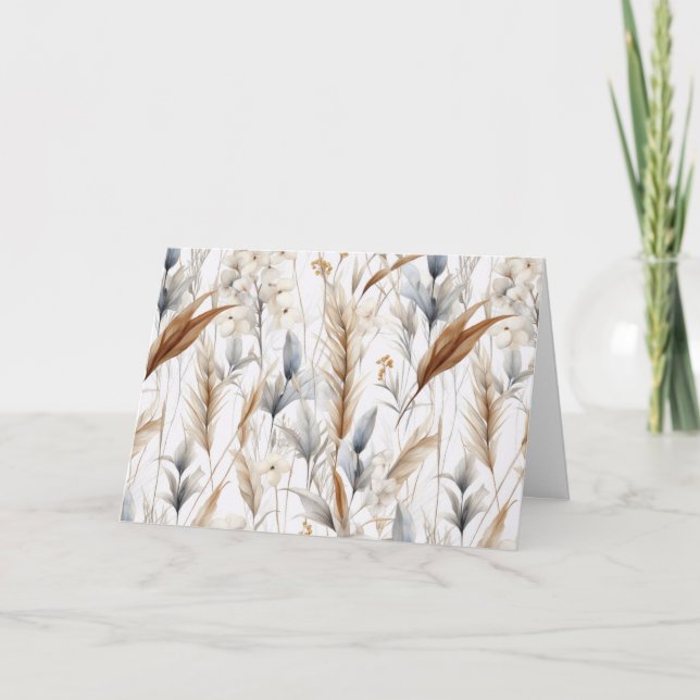 The Wheatfield Greeting Card (Front)