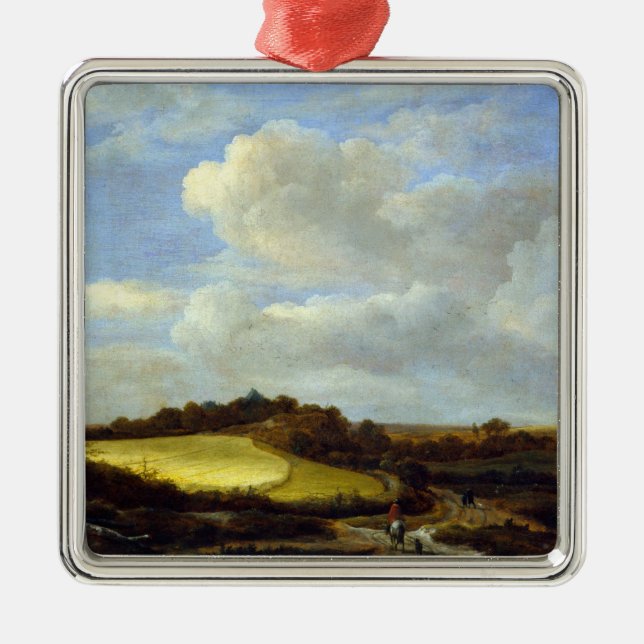 The Wheatfield Metal Ornament (Front)