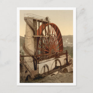 The Wheel, Laxey, Isle of Man, England Postcard