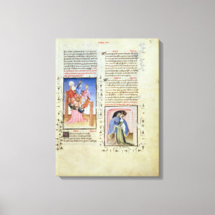 The Wheel of Fortune and the Treachery Canvas Print