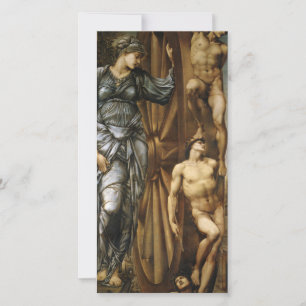 The Wheel of Fortune (by Edward Burne-Jones) Card