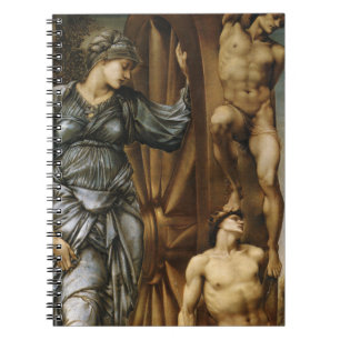 The Wheel of Fortune (by Edward Burne-Jones) Notebook