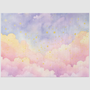 The Whimsical Pastel Cloud Series Design 9 Tissue Paper