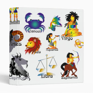 The Whimsical Zodiac Binder