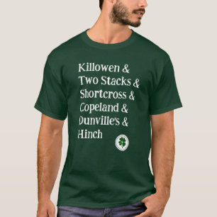The Whiskeys of County Down T-Shirt