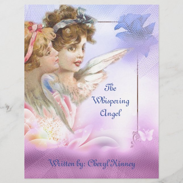 The Whispering Angel Cover Personalized Stationary (Front)