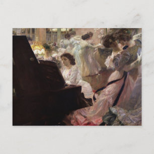 The White Ball, 1903 Postcard