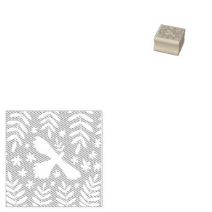 The White Bird Rubber Stamp