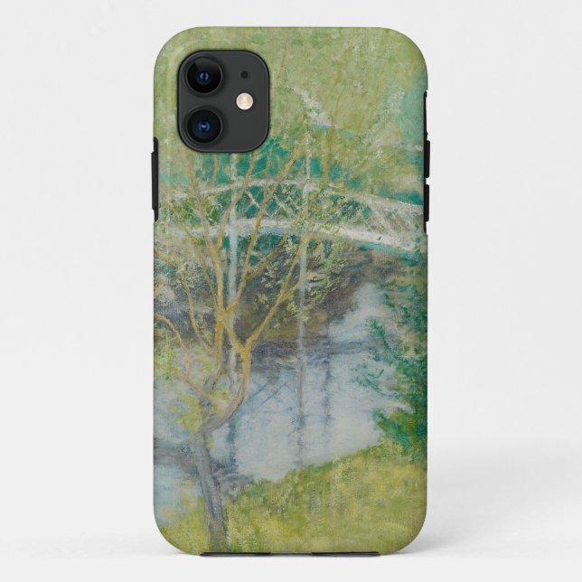 The White Bridge, c.1895 (oil on canvas) Case-Mate iPhone Case (Back)