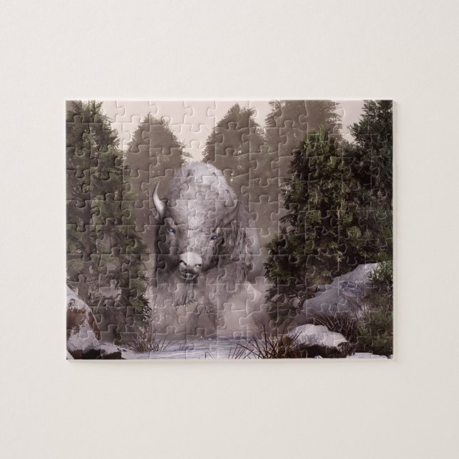 The White Buffalo Jigsaw Puzzle (Horizontal)