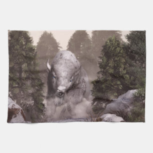 The White Buffalo Kitchen Towel