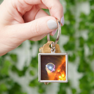 The White Dwarf Star In V407 Cygni Keychain