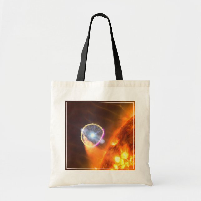 The White Dwarf Star In V407 Cygni Tote Bag (Front)