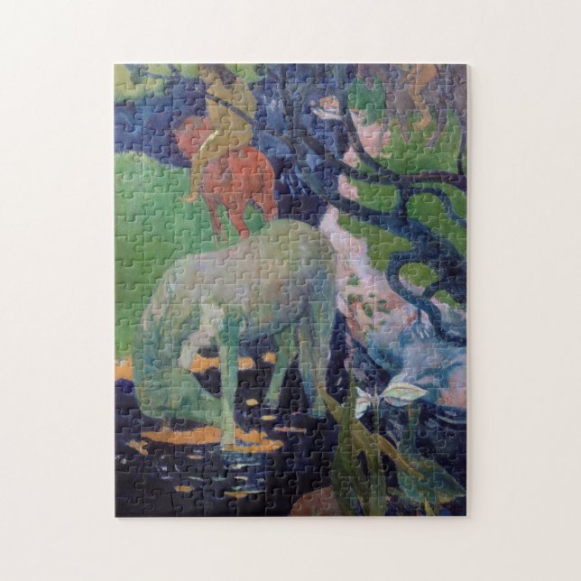 The White Horse, Gauguin Jigsaw Puzzle (Vertical)