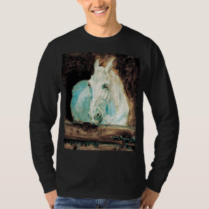The White Horse Gazelle Henri de Toulouse-Lautrec T-Shirt