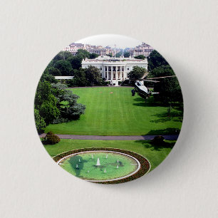 The White House 2 Inch Round Button