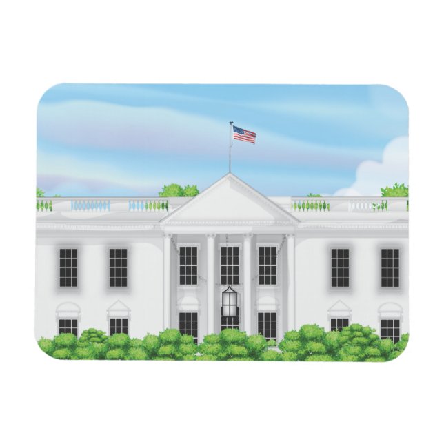 The White House Magnet (Horizontal)