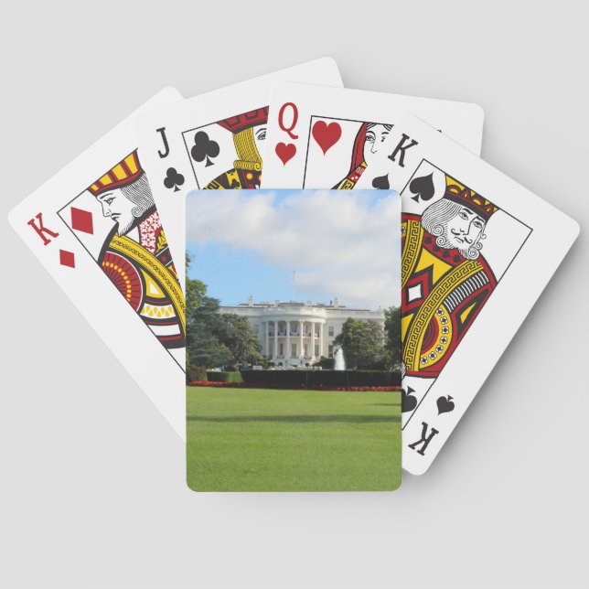 The White House Photo Playing Cards (Back)