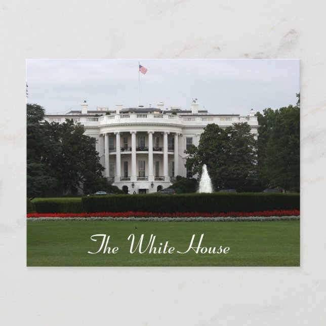 The White House Postcard (Front)