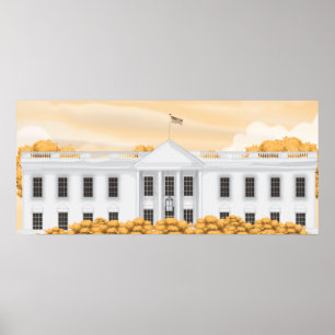 The White House Poster