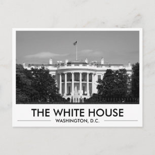 The White House Washington DC Photo Gift Greeting  Postcard