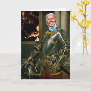 The White Knight Customizable Birthday Card