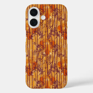 The White Lotus Sunset Safari Pattern iPhone 16 Case