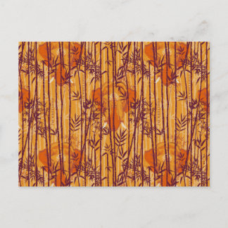 The White Lotus Sunset Safari Pattern Postcard