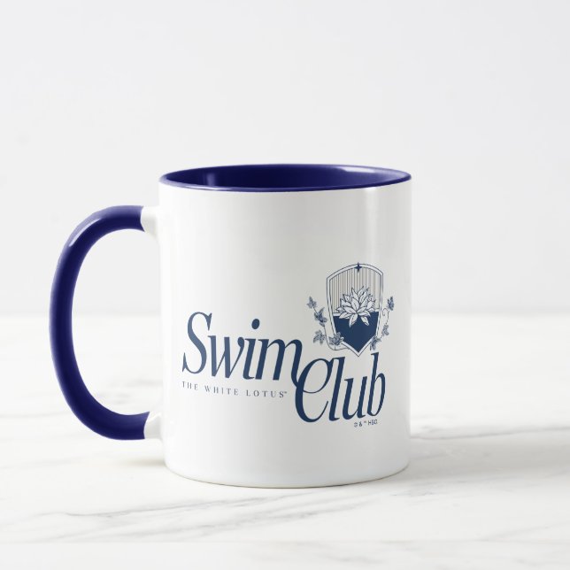 The White Lotus Swim Club Mug (Left)
