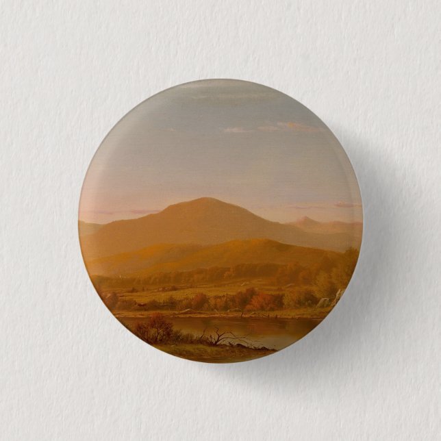 The White Mountains – Charles W. Knapp 1 Inch Round Button (Front)