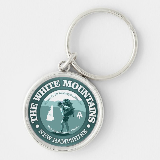 The White Mountains (T) Keychain (Front)