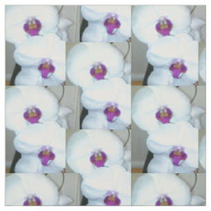 THE WHITE ORCHID fabric