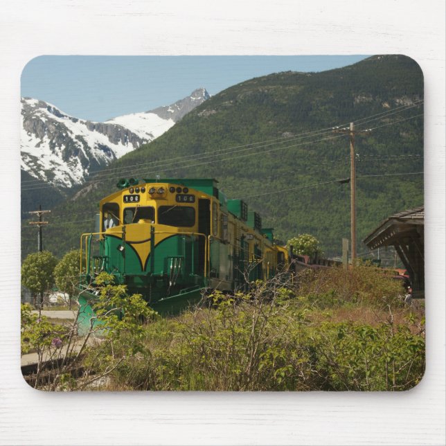The White Pass & Yukon R/R Mouse Pad (Front)