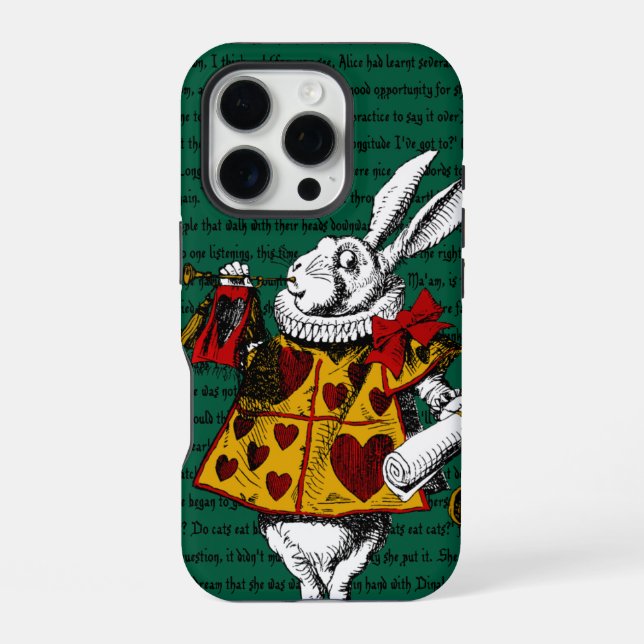 The White Rabbit Barely Case-Mate iPhone Case (Back)