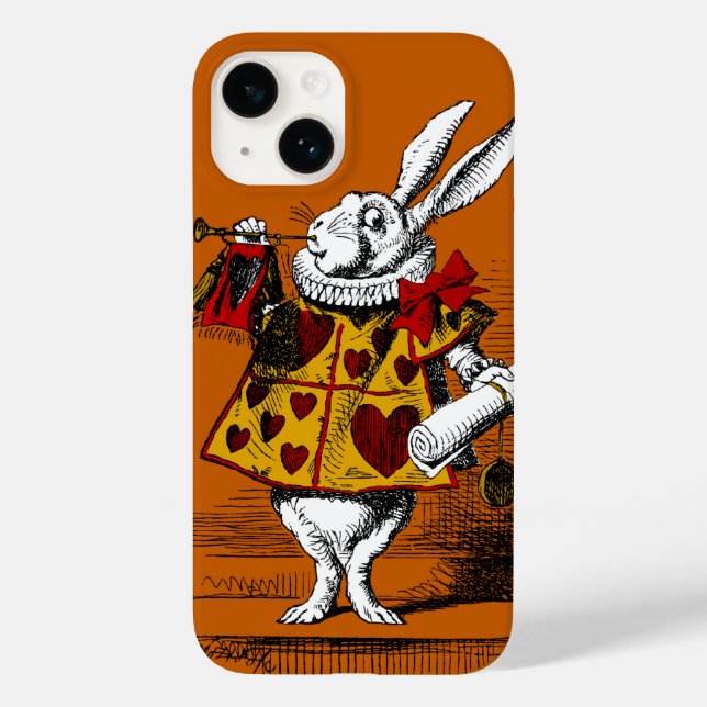 The White Rabbit Barely Case-Mate iPhone Case (Back)