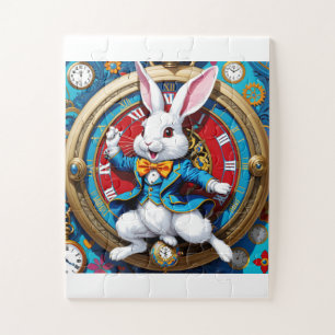 The White Rabbit from Alice in Wonderland Jigsaw Puzzle