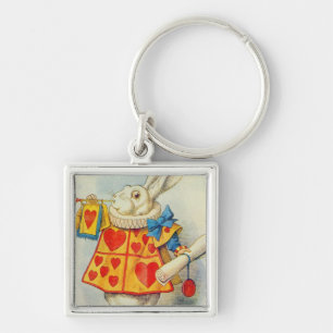 The White Rabbit Keychain