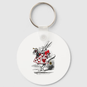 The White Rabbit Keychain