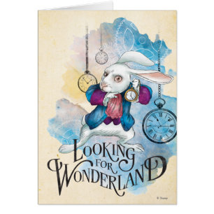 The White Rabbit Looking for Wonderland