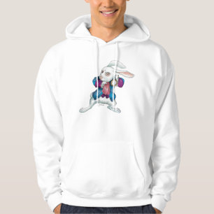 The White Rabbit   Looking for Wonderland 2 Hoodie
