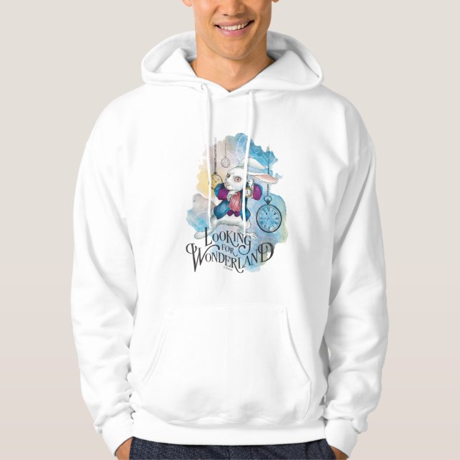 The White Rabbit | Looking for Wonderland Hoodie (Front)