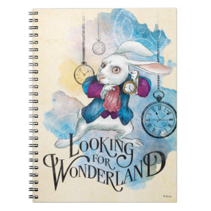 The White Rabbit   Looking for Wonderland Notebook