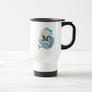 The White Rabbit Looking for Wonderland Travel Mug