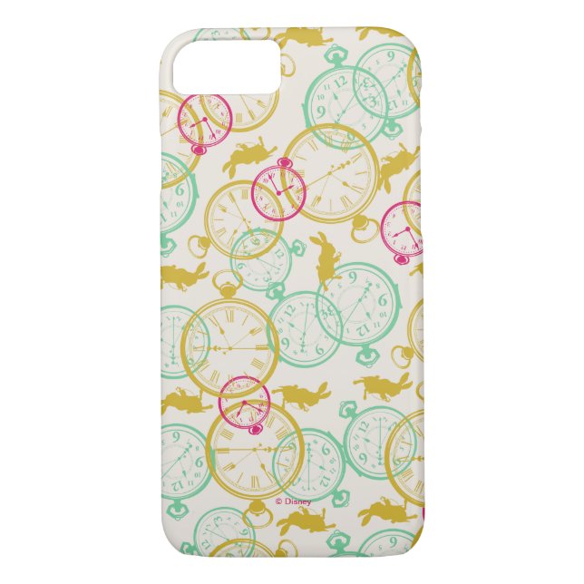 The White Rabbit Pattern Case-Mate iPhone Case (Back)