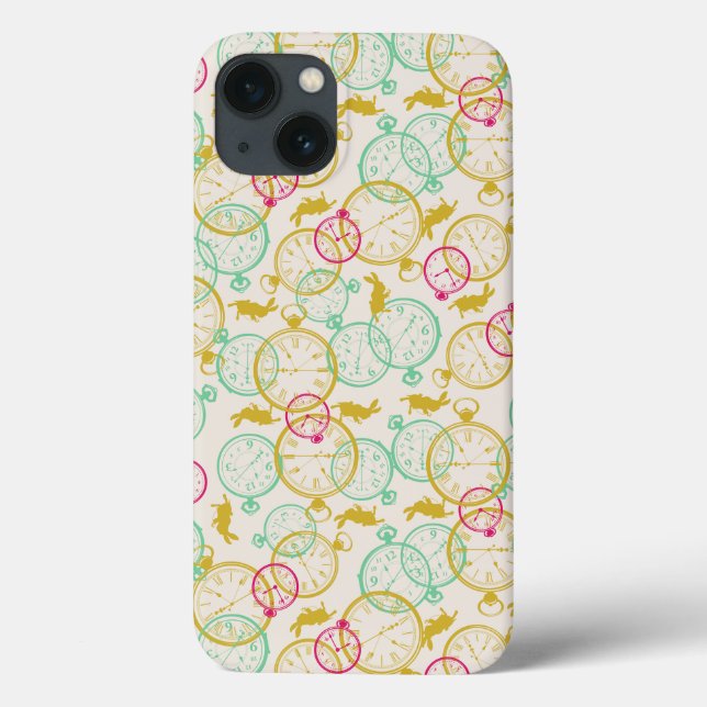 The White Rabbit Pattern Case-Mate iPhone Case (Back)