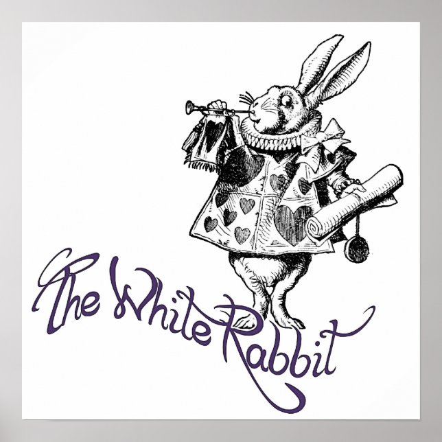 The White Rabbit Poster (Front)